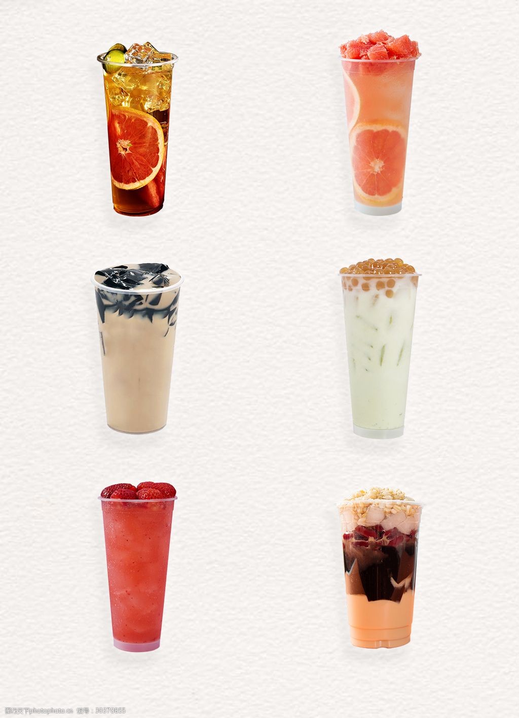 高清奶茶水果茶產品實物