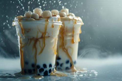 口感豐富的珍珠奶茶飲品攝影圖片 廣告素材 下載至來源處