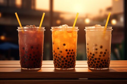 甜美的珍珠奶茶飲品攝影圖片 創(chuàng)意海報