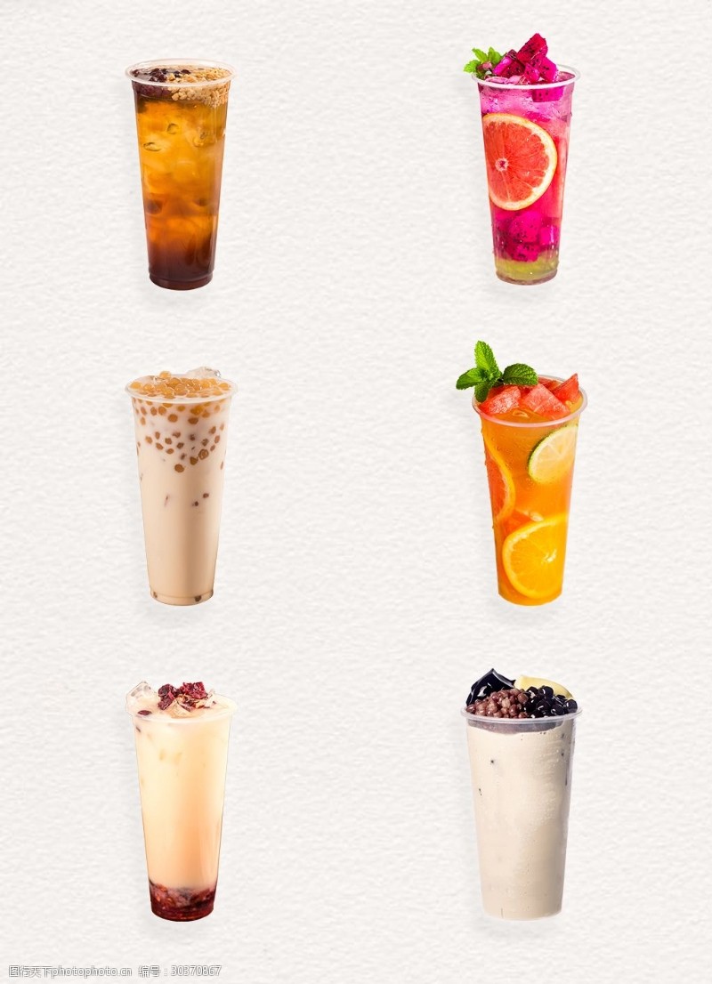 經(jīng)典珍珠奶茶圖片素材