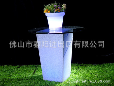 LED發光桌子 白色桌子 奶茶店桌子 透光 防水 遙控式高檔桌家具 - LED發光桌子 白色桌子 奶茶店桌子 透光 防水 遙控式高檔桌家具廠家 - LED發光桌子 白色桌子 奶茶店桌子 透光 防水 遙控式高檔桌家具價格 - 佛山市驪陽進出口 - 