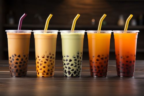 芳香的珍珠奶茶飲品攝影圖片 廣告素材 下載至來源處